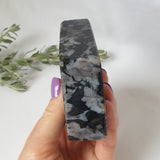 Indigo Gabbro Crystal Side