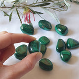 Malachite Tumbled