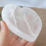 Heart Satin Spar Bowl