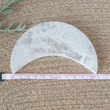 Satin Spar Flat Moon