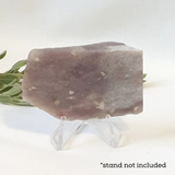 Lepidolite & Pink Tourmaline Slice (unpolished)