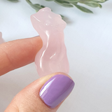 Rose Quartz Women Body Figure