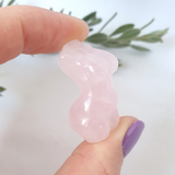 Rose Quartz Women Body Figure - (not self standing)