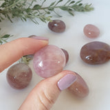 Plum Rose Quartz Tumbles