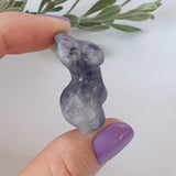 Lepidolite Women Body Figure