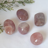 Plum Rose Quartz Tumbles