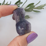 Lepidolite Women Body Figure