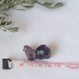 Lepidolite Women Body Figure