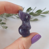 Lepidolite Women Body Figure - (not self standing)