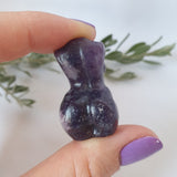 Lepidolite Women Body Figure - (not self standing)