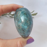 Blue Apatite Heart