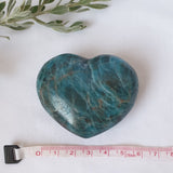 Blue Apatite Heart