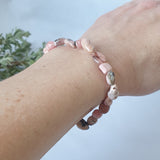 Rhodochrosite Nugget Bracelet
