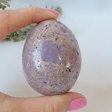 Phosphosiderite Egg With Stand