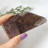 Polished Super 7 Crystal Slice