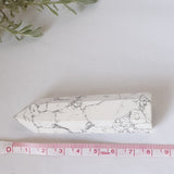White Howlite Point