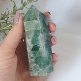 Rainbow Fluorite Point