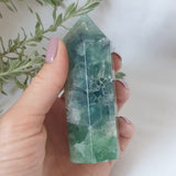 Rainbow Fluorite Point