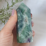 Rainbow Fluorite Point
