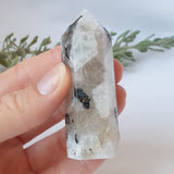 Rainbow Moonstone Point