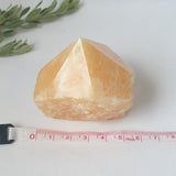 Orange Calcite Rough Point