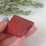 Red Jasper Pyramid