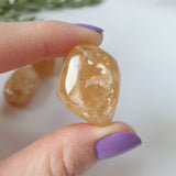Honey Calcite Tumbled - A Grade