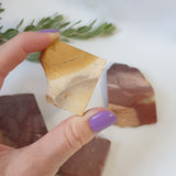 Mookaite Jasper Slice (unpolished)
