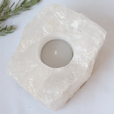 Clear Quartz Tea Light