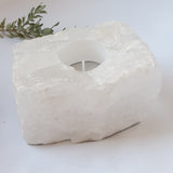 Clear Quartz Tea Light