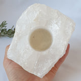 Clear Quartz Tea Light