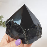 Black Obsidian Point